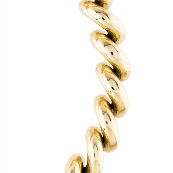 HEAVY ✨ 14K Solid Yellow Gold San Marco Necklace - Picture 2 of 8